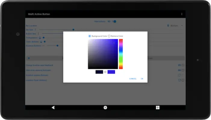 Multi Action Button android App screenshot 10